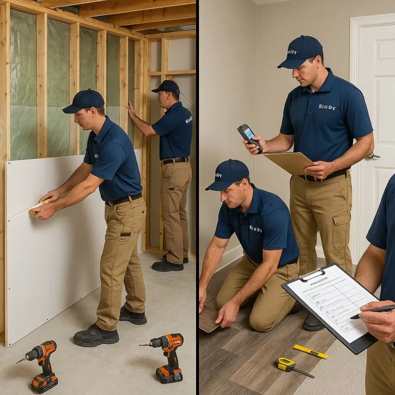 Repairs and Reconstruction process in Oak Park, IL